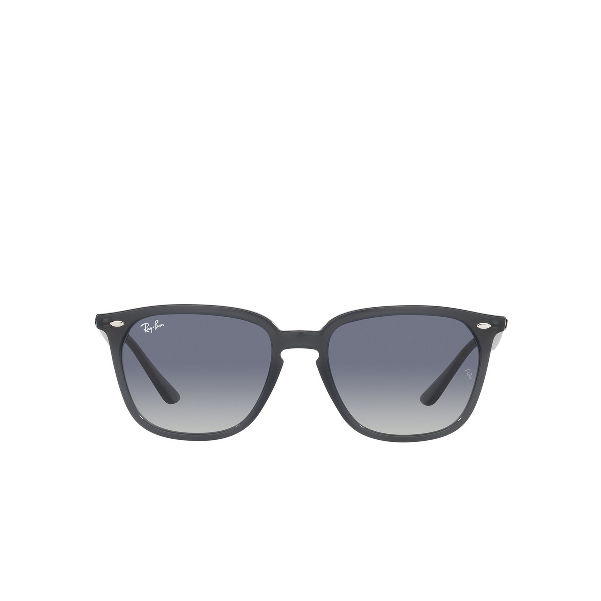 Ray-Ban® Square Sunglasses: RB4362 color Opal Grey 62304L - front view.