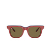 Ray-Ban RB4368 Sunglasses 652273 red red light blu - product thumbnail 1/4
