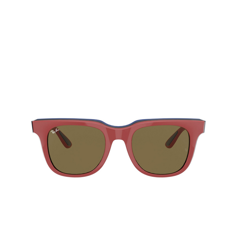 Lunettes de soleil Ray-Ban RB4368 652273 red red light blu - 1/4