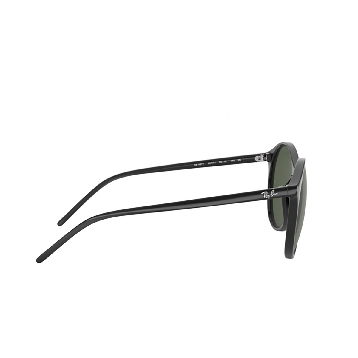 Occhiali da sole Ray-Ban RB4371 601/71 BLACK - anteprima prodotto 3/4