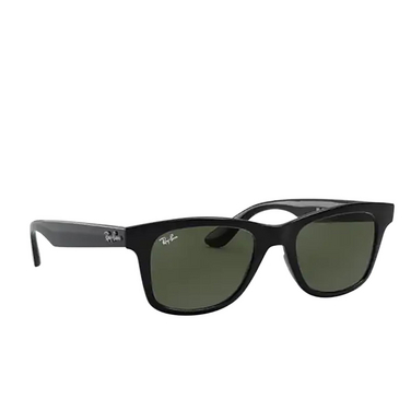 Ray-Ban RB4640 Sonnenbrillen 601/31 shiny black - Dreiviertelansicht