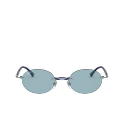 Ray-Ban® Oval Sunglasses: RB8060 color 004/80 Gunmetal 