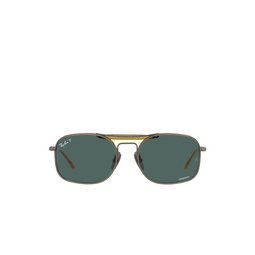 Ray-Ban® Square Sunglasses: RB8062 color Demi Gloss Pewter 92083R.