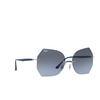 Ray-Ban RB8065 Sunglasses 003/8F blue on silver - product thumbnail 2/4
