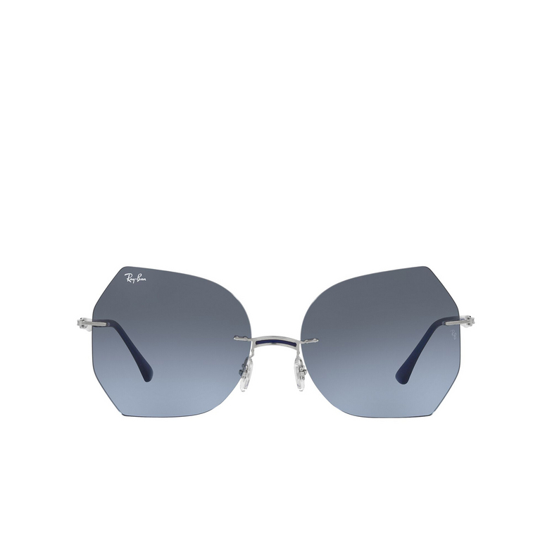 Ray-Ban RB8065 Sunglasses 003/8F blue on silver - 1/4