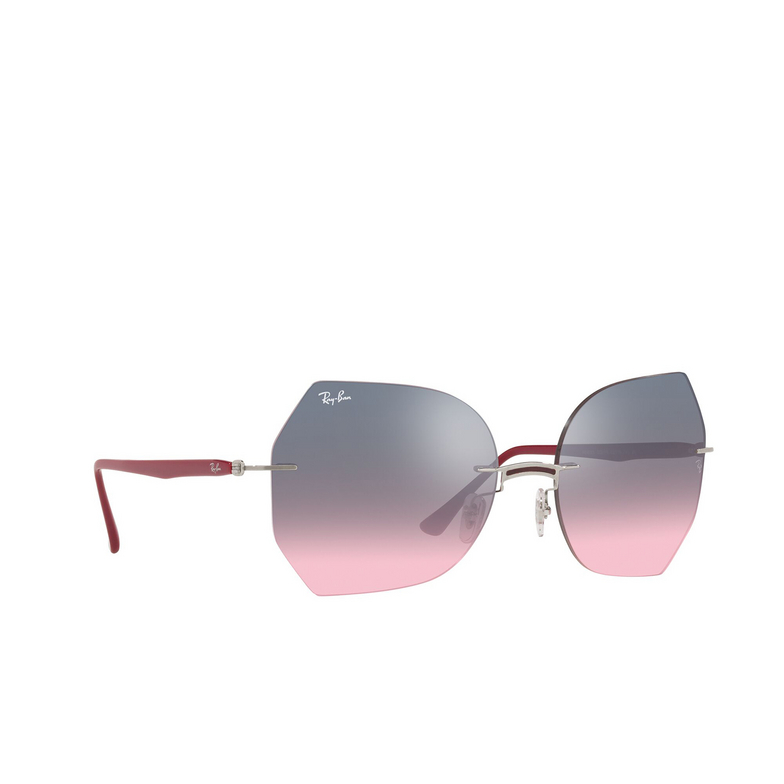 Ray-Ban RB8065 Sunglasses 003/H9 amaranth on silver - 2/4
