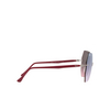 Ray-Ban RB8065 Sunglasses 003/H9 amaranth on silver - product thumbnail 3/4