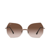 Ray-Ban RB8065 Sunglasses 155/13 brown on light brown - product thumbnail 1/4