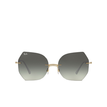 Occhiali da sole Ray-Ban RB8065 157/11 white on gold - frontale