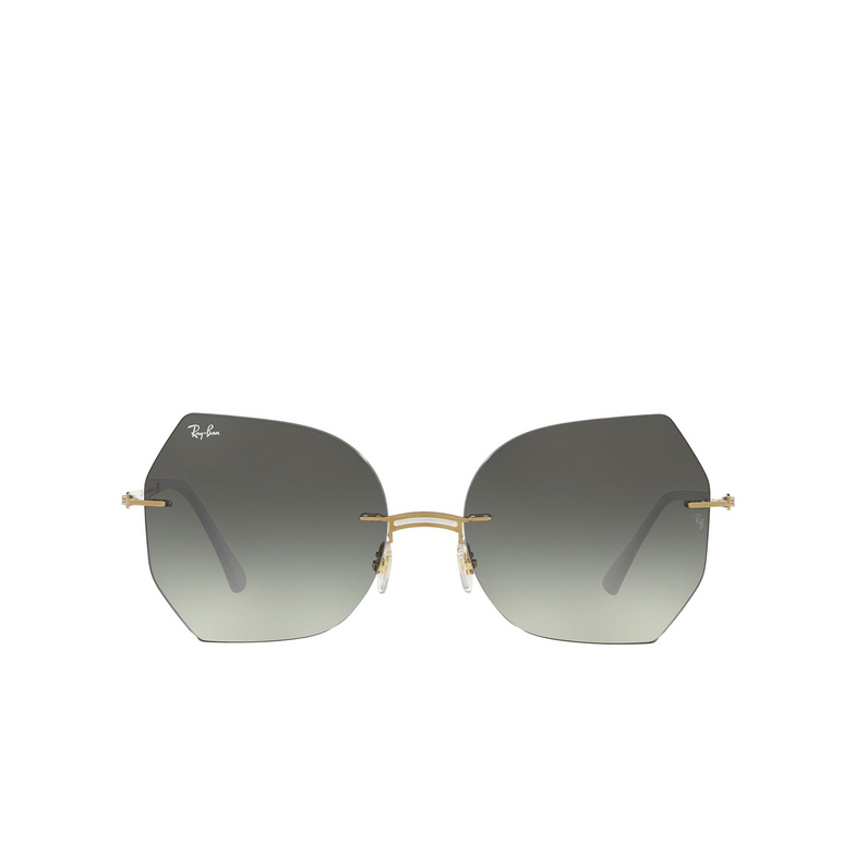 Ray-Ban RB8065 Sunglasses 157/11 white on gold - 1/4