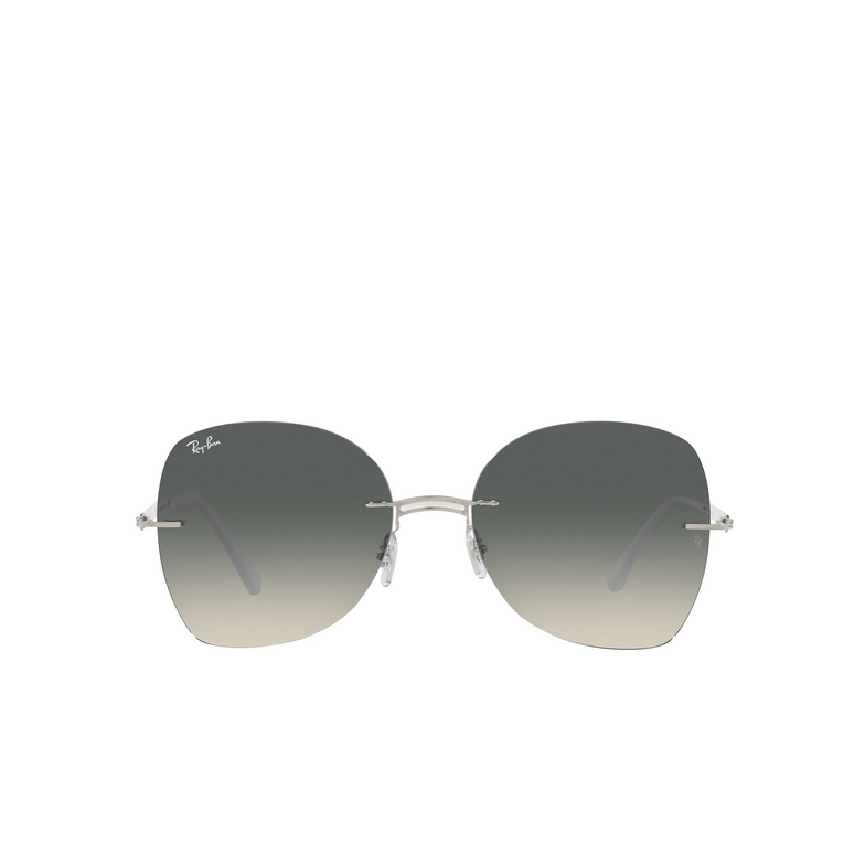 Ray-Ban RB8066 Sunglasses 003/11 white on silver - 1/4