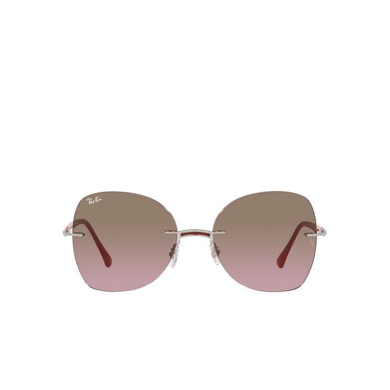 Ray-Ban RB8066 Sonnenbrillen 003/14 red on silver - 1/4