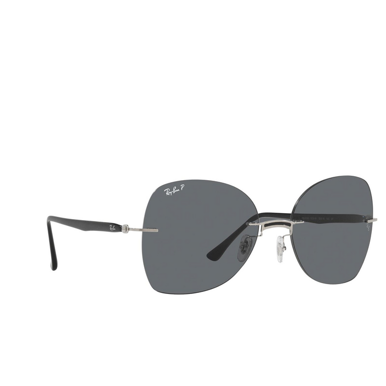 Ray-Ban RB8066 Sunglasses 003/81 black on silver - 2/4