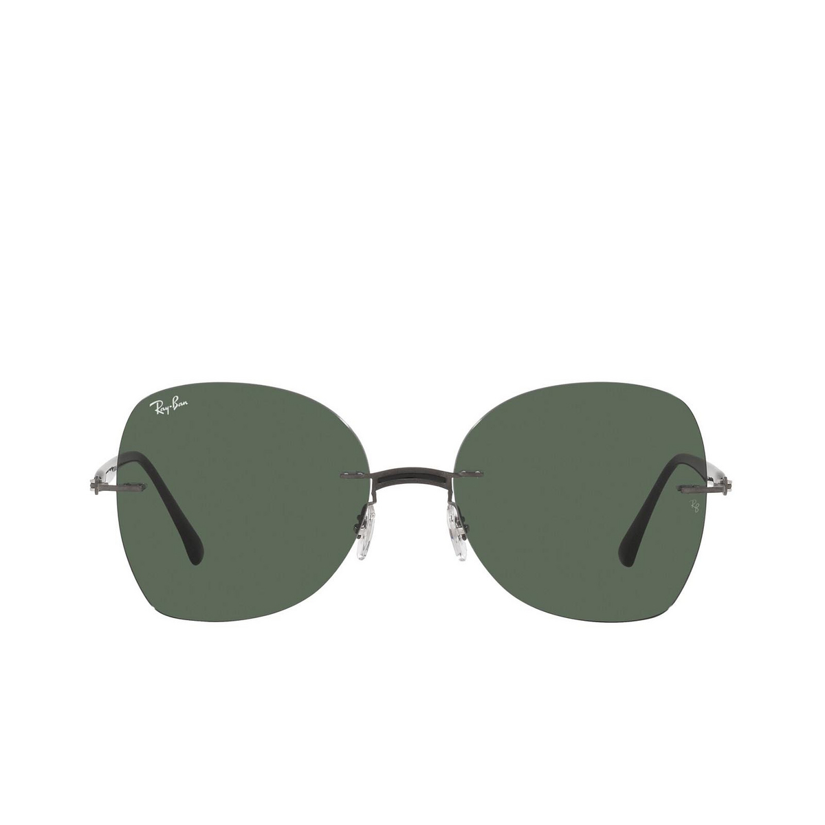 Ray-Ban® Irregular Sunglasses: RB8066 color 154/71 Black On Sanding Gunmetal - 1/3