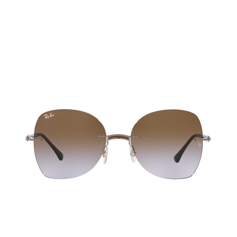 Occhiali da sole Ray-Ban RB8066 155/68 brown on light brown - 1/4