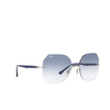 Ray-Ban RB8067 Sunglasses 003/19 blue on silver - product thumbnail 2/4