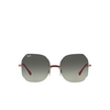 Ray-Ban RB8067 Sunglasses 004/11 red on gunmetal - product thumbnail 1/4