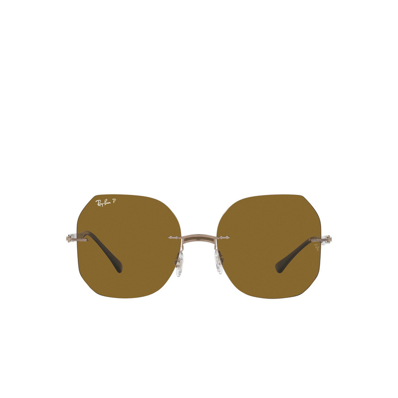 Ray-Ban RB8067 Sunglasses 155/83 brown on light brown - 1/4