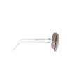 Ray-Ban RB8067 Sunglasses 159/14 white on grey - product thumbnail 3/4