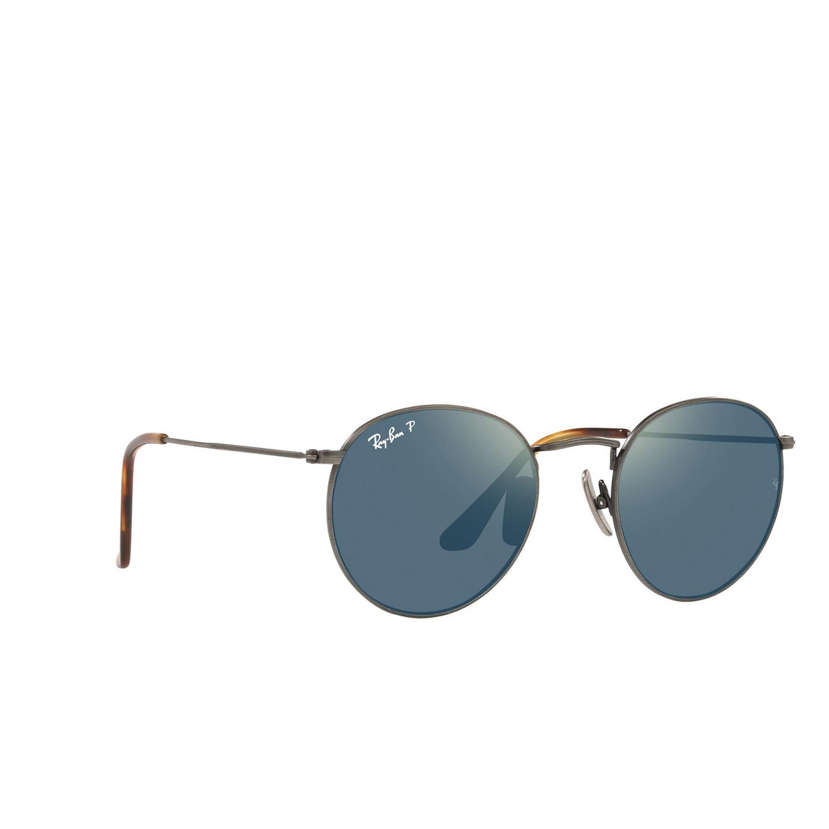 Ray-Ban® Round Sunglasses: RB8247 color 9208T0 Demigloss Petwer - product thumbnail 2/3