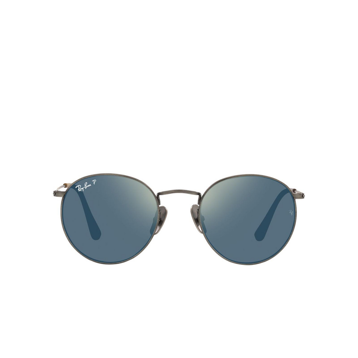 Ray-Ban® Round Sunglasses: RB8247 color 9208T0 Demigloss Petwer - product thumbnail 1/3
