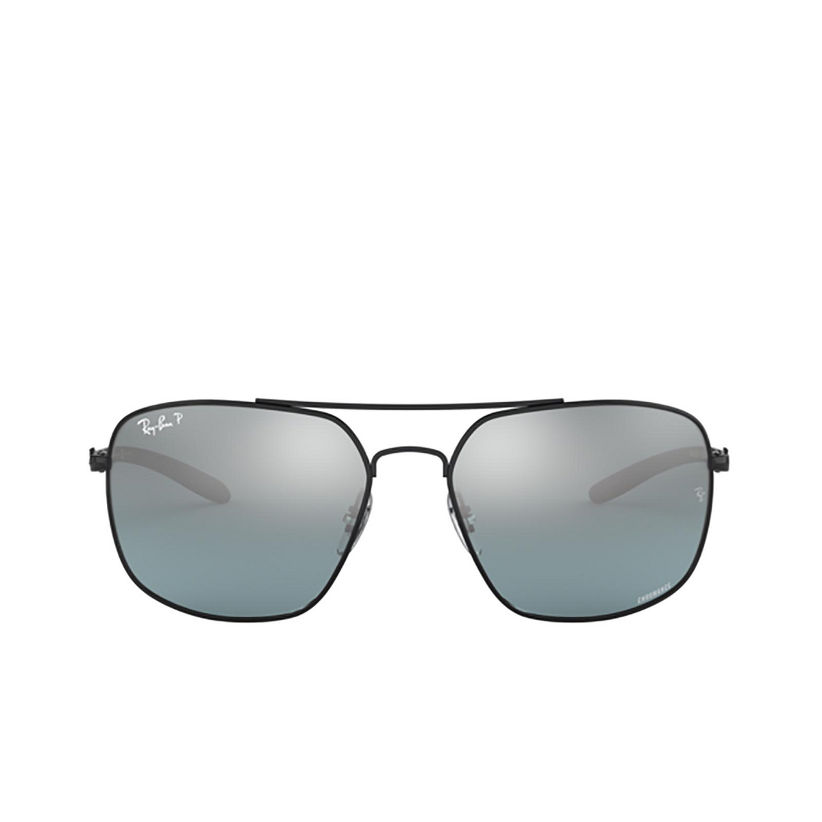 Ray-Ban® Square Sunglasses: RB8322CH color 002/5L Black - product thumbnail 1/3