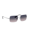 Ray-Ban RECTANGLE Sunglasses 914978 silver - product thumbnail 2/4