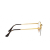 Ray-Ban ROUND GAZE Eyeglasses 2500 gold - product thumbnail 3/4