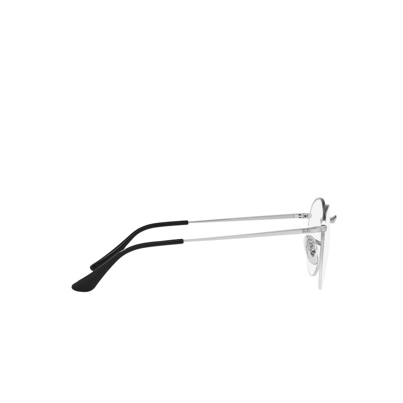 Ray-Ban ROUND GAZE Eyeglasses 2538 matte silver - 3/4