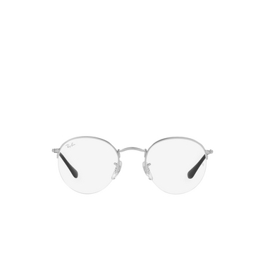 Ray-Ban ROUND GAZE Eyeglasses 2538 matte silver - front view