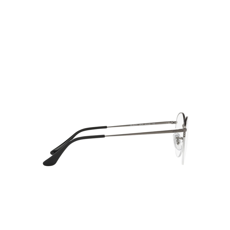 Ray-Ban ROUND GAZE Eyeglasses 2620 matte gunmetal - 3/4