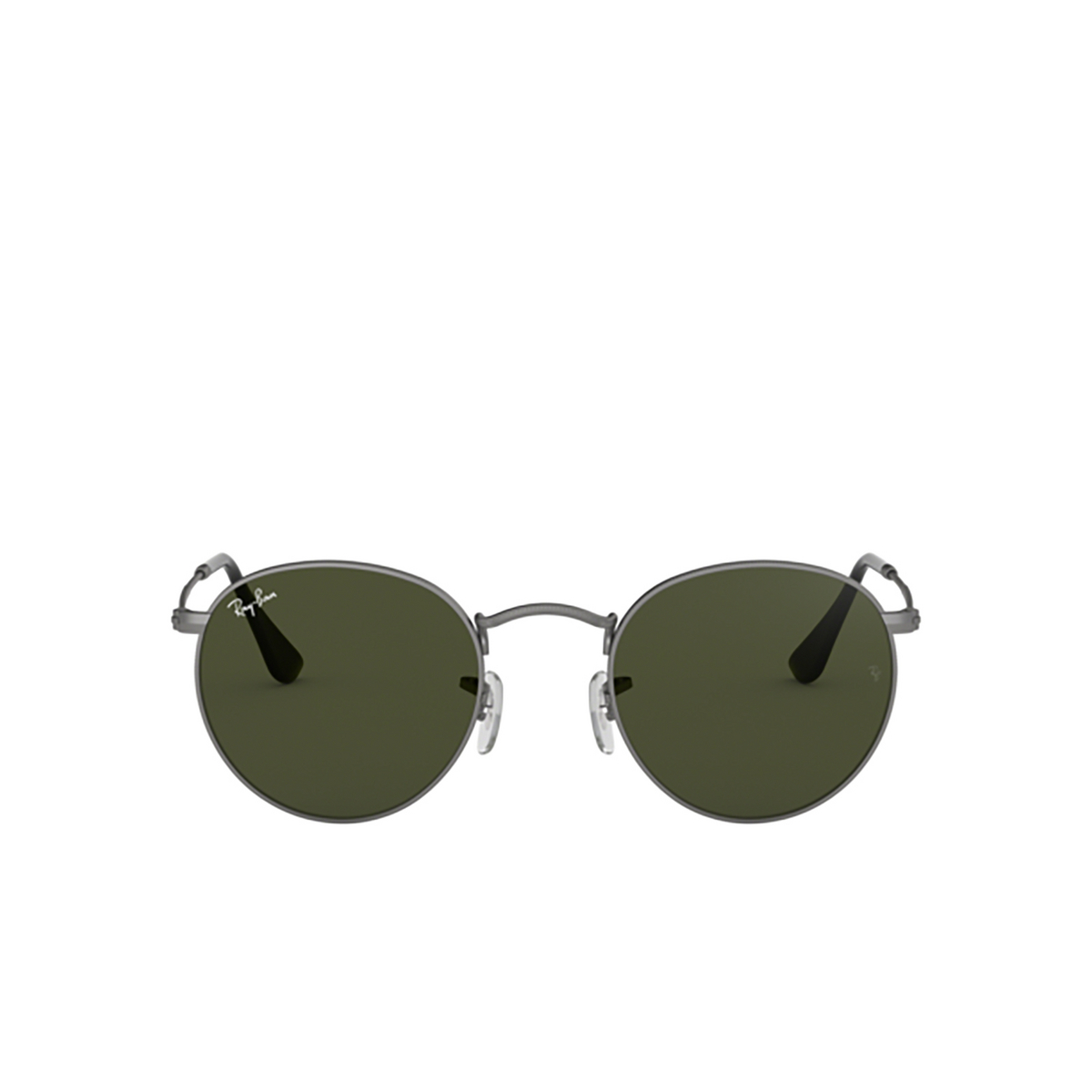 Ray-Ban ROUND METAL Sunglasses 029 MATTE GUNMETAL - front view