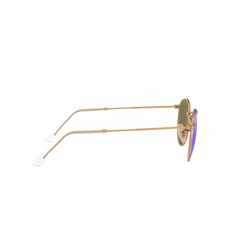 Ray-Ban ROUND METAL Sunglasses 112/4L matte arista - 3/4