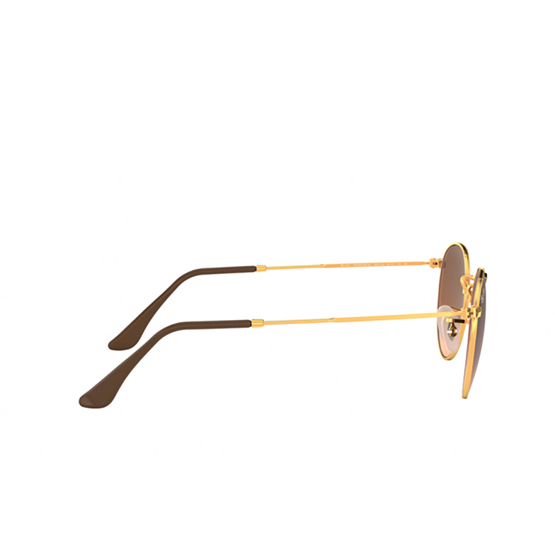 Ray-Ban ROUND METAL Sunglasses 9001A5 light bronze - 3/4