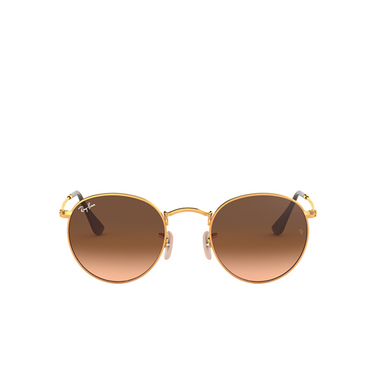 Ray-Ban ROUND METAL Sunglasses 9001A5 light bronze - front view
