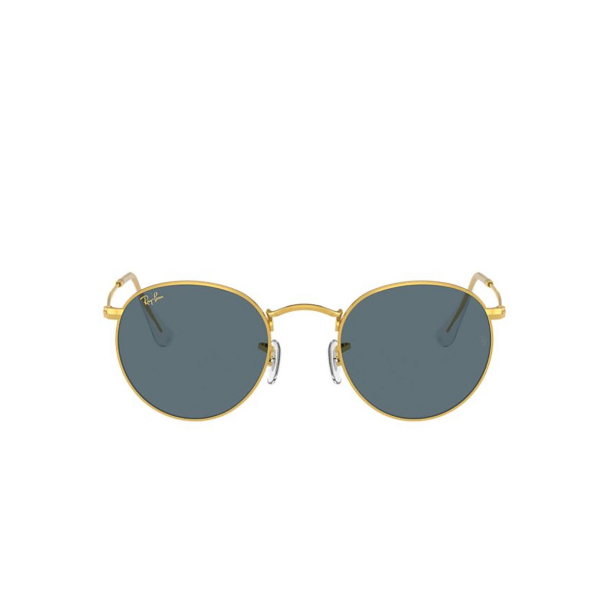 Ray-Ban ROUND METAL Sunglasses 9196R5 LEGEND GOLD - front view