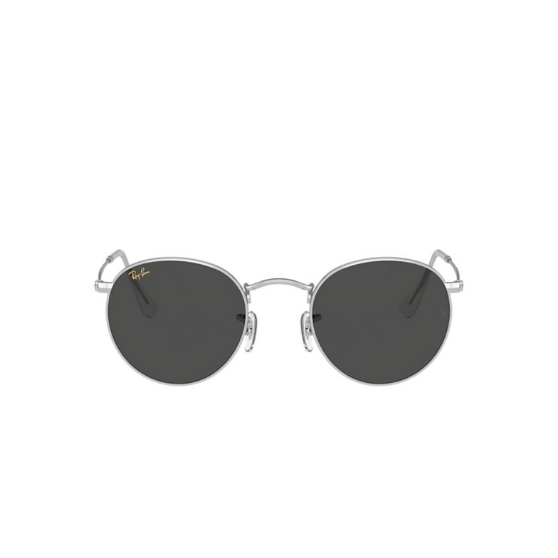 Ray-Ban ROUND METAL Sunglasses 9198B1 silver - 1/4