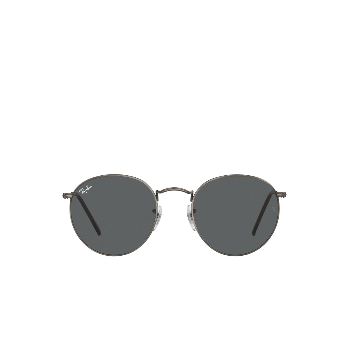 Ray-Ban ROUND METAL Sunglasses 9229B1 Antique Gunmetal - front view
