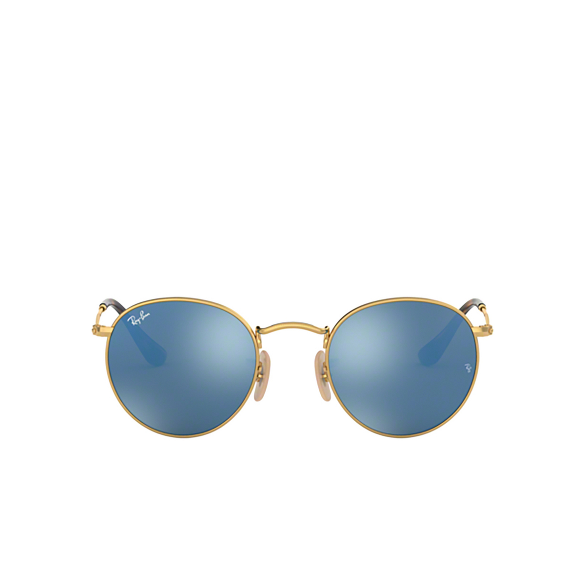 Ray-Ban ROUND METAL Sunglasses 001/9O ARISTA - front view