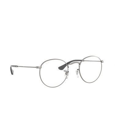 Ray-Ban ROUND METAL Eyeglasses 2620 matte gunmetal - three-quarters view