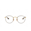 Ray-Ban ROUND METAL Eyeglasses 2945 gold on top havana - product thumbnail 1/4