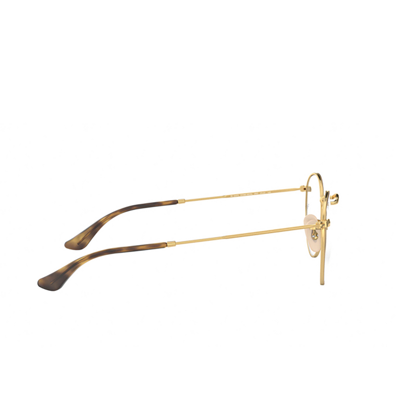 Ray-Ban ROUND METAL Eyeglasses 2945 gold on top havana - 3/4
