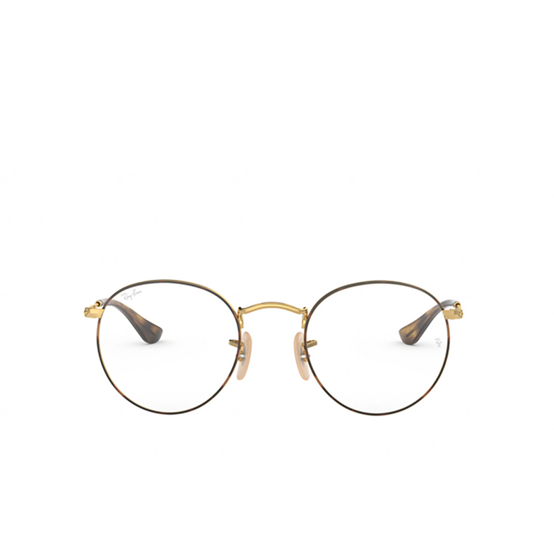 Ray-Ban ROUND METAL Eyeglasses 2945 gold on top havana - 1/4