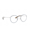 Ray-Ban ROUND METAL Eyeglasses 2970 silver on top blue - product thumbnail 2/4