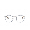 Ray-Ban ROUND METAL Eyeglasses 2970 silver on top blue - product thumbnail 1/4