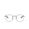 Ray-Ban ROUND METAL Eyeglasses 3071 sand trasparent blue - product thumbnail 1/4