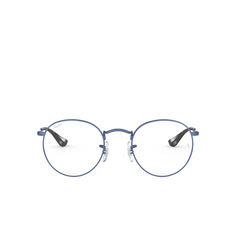 Ray-Ban ROUND METAL Eyeglasses 3071 sand trasparent blue - 1/4