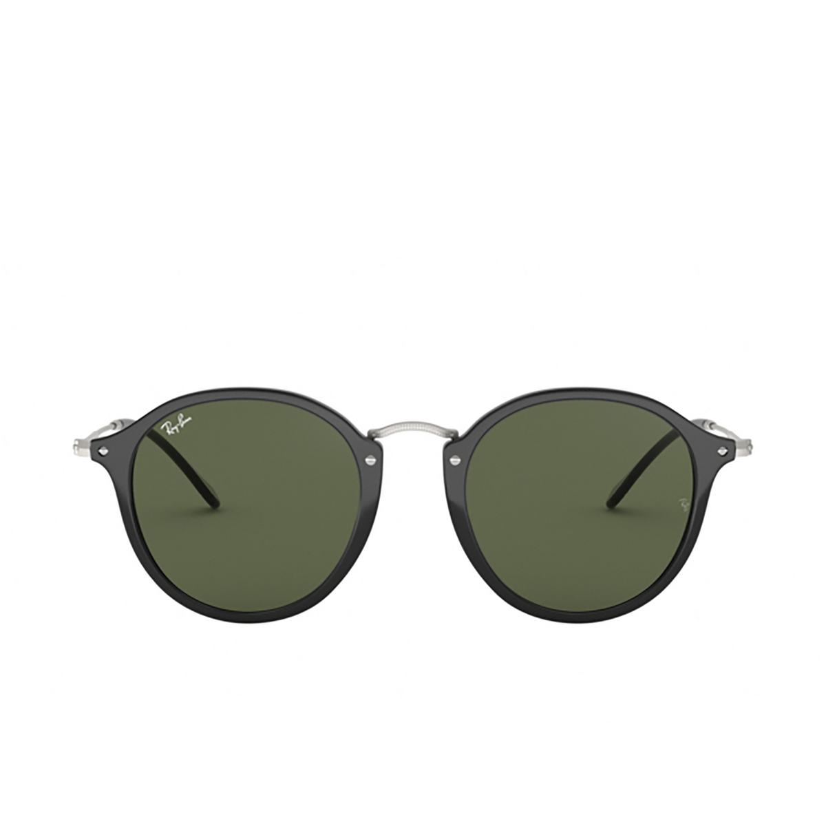 Ray-Ban ROUND Sunglasses 901 BLACK - front view