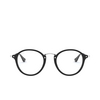 Ray-Ban ROUND Korrektionsbrillen 2000 shiny black - Produkt-Miniaturansicht 1/4