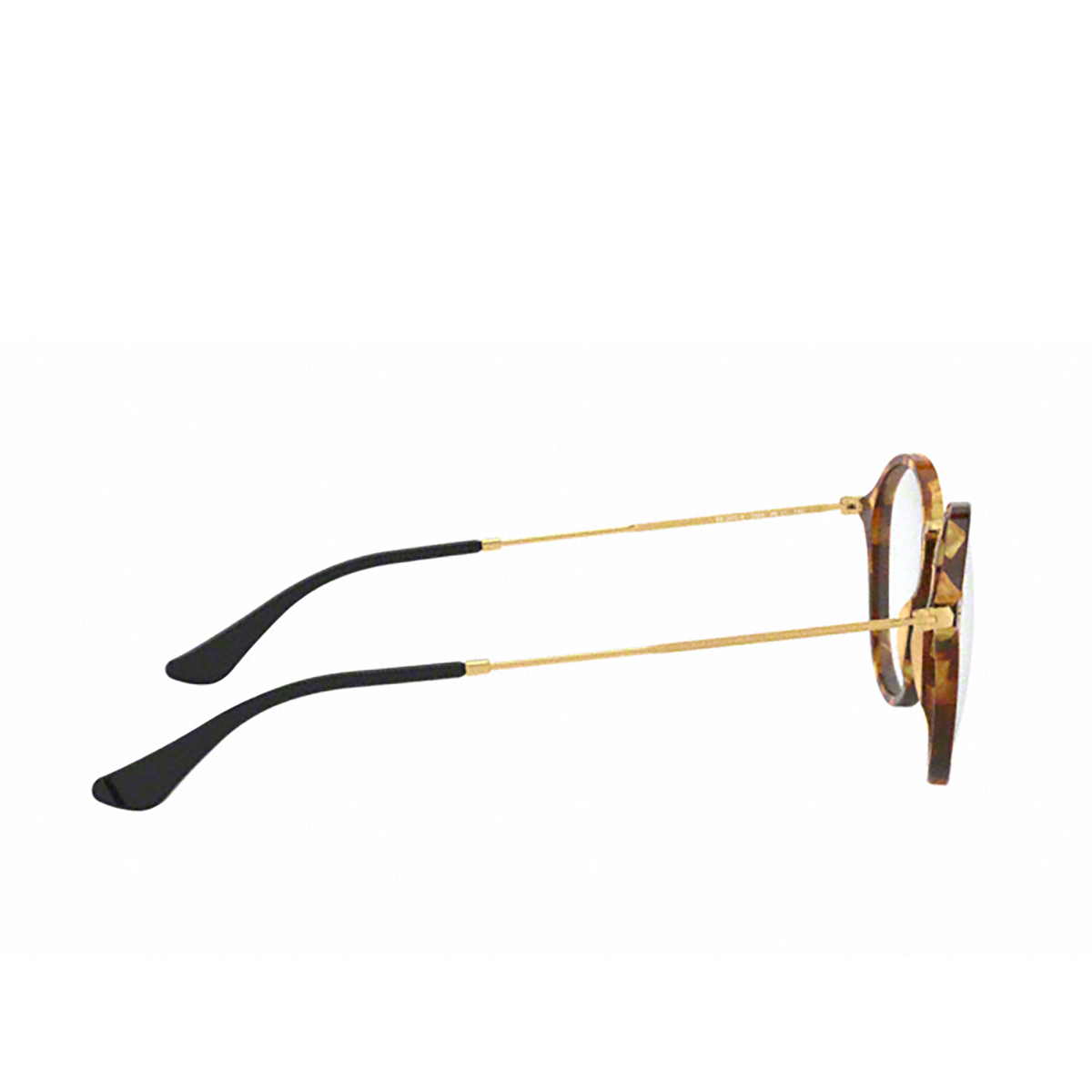 Ray-Ban® Round Eyeglasses: Round RX2447V color Brown Havana 5494 - 3/3.